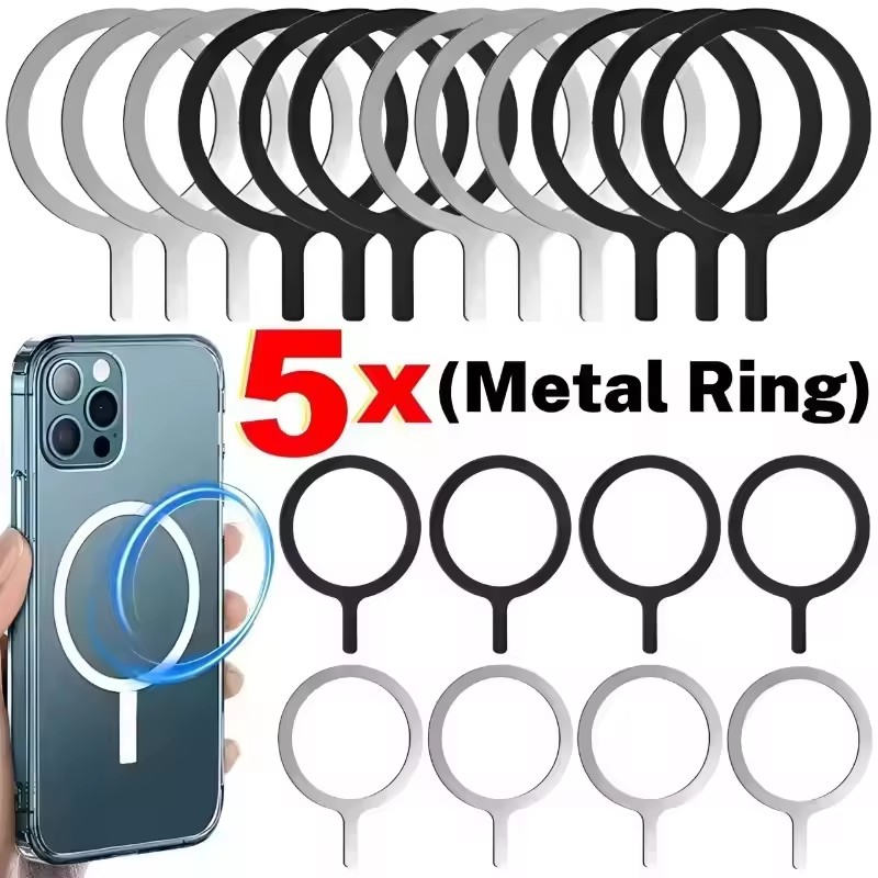 Car Phone Holder Magnetic - Универсальная магнитная металлическая пластина из нержавеющей