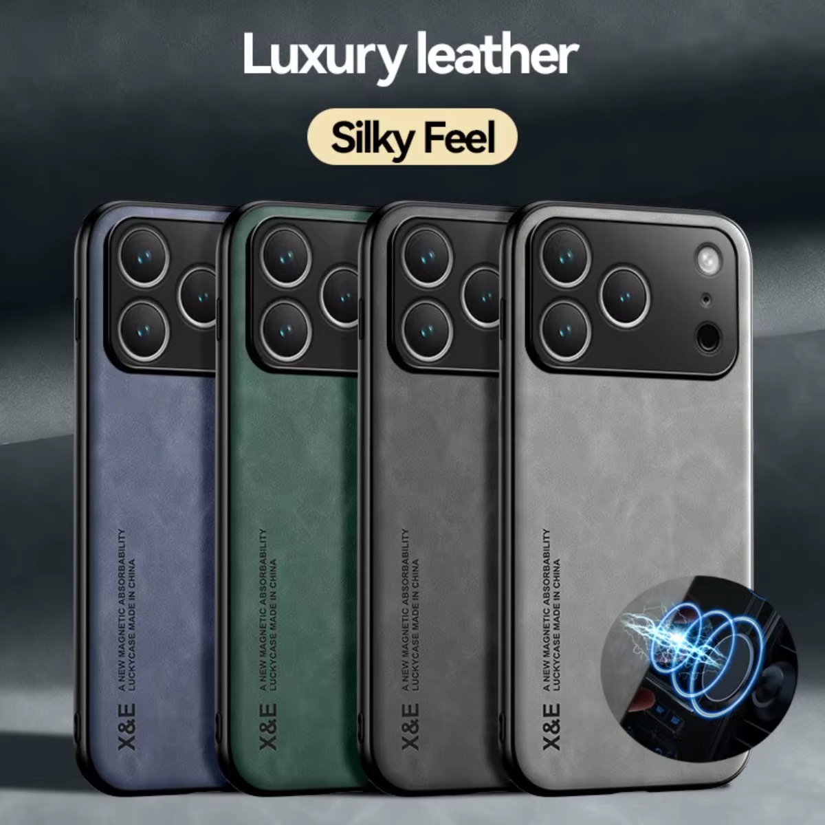 Car Phone Holder Magnetic - Кожаный чехол для телефона APPLE IPhone