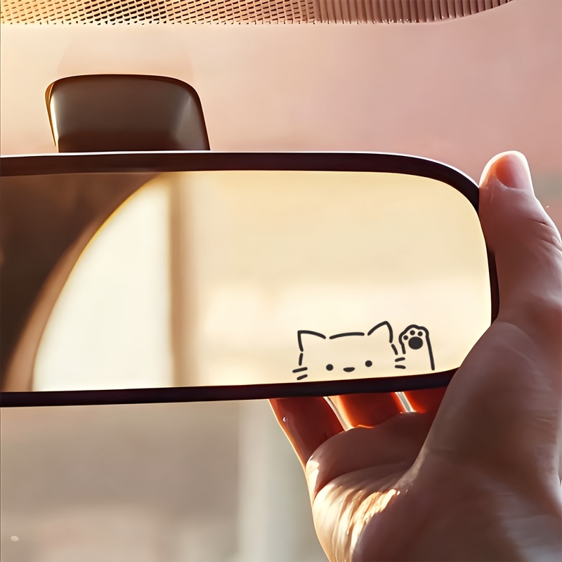 Car Accessories Quotes - 2 шт. наклейки с изображением выглядывающего