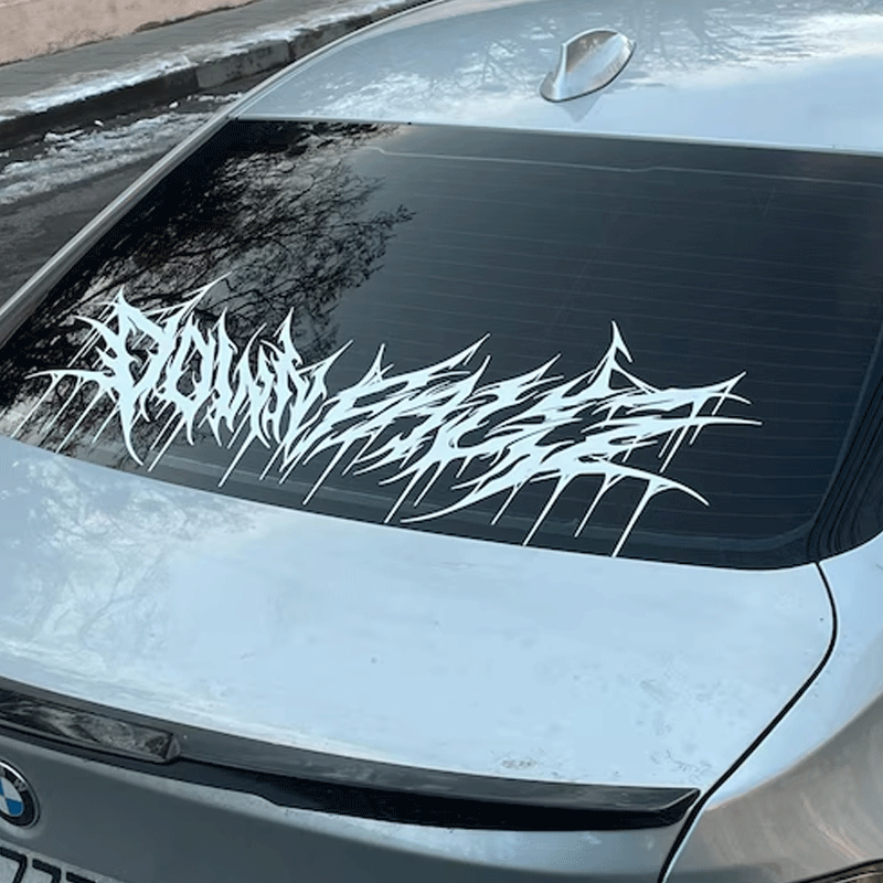 Car Accessories Banner - Наклейки для автомобилей JDM, декоративные полосы