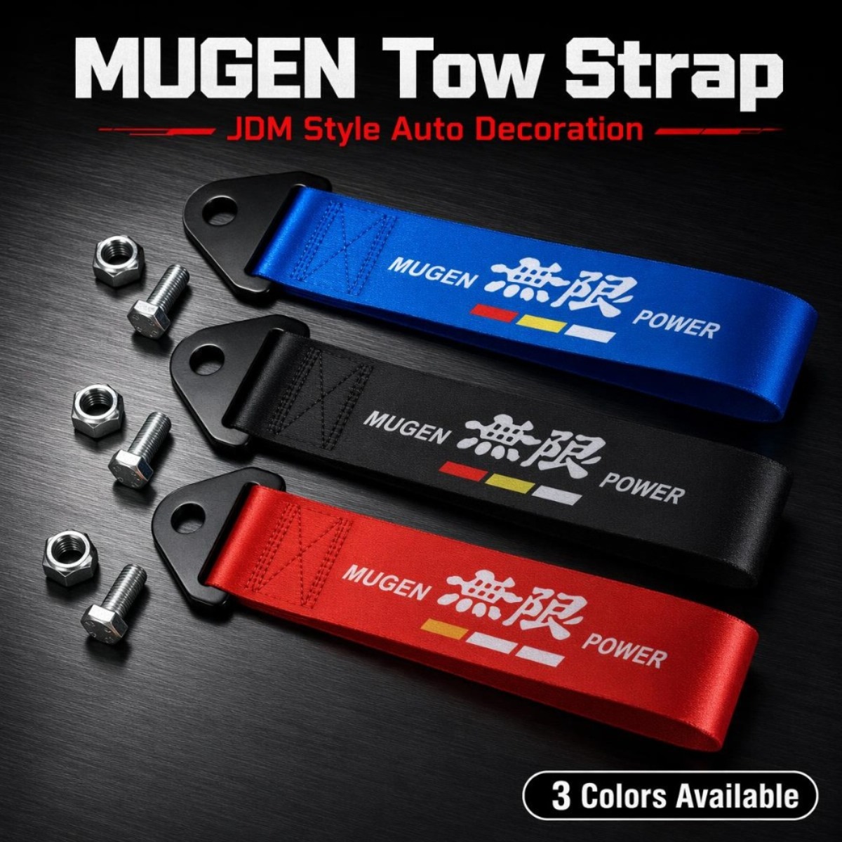 Car Accessories Jdm - Автомобильный буксировочный трос JDM: высокопрочный нейлоновый