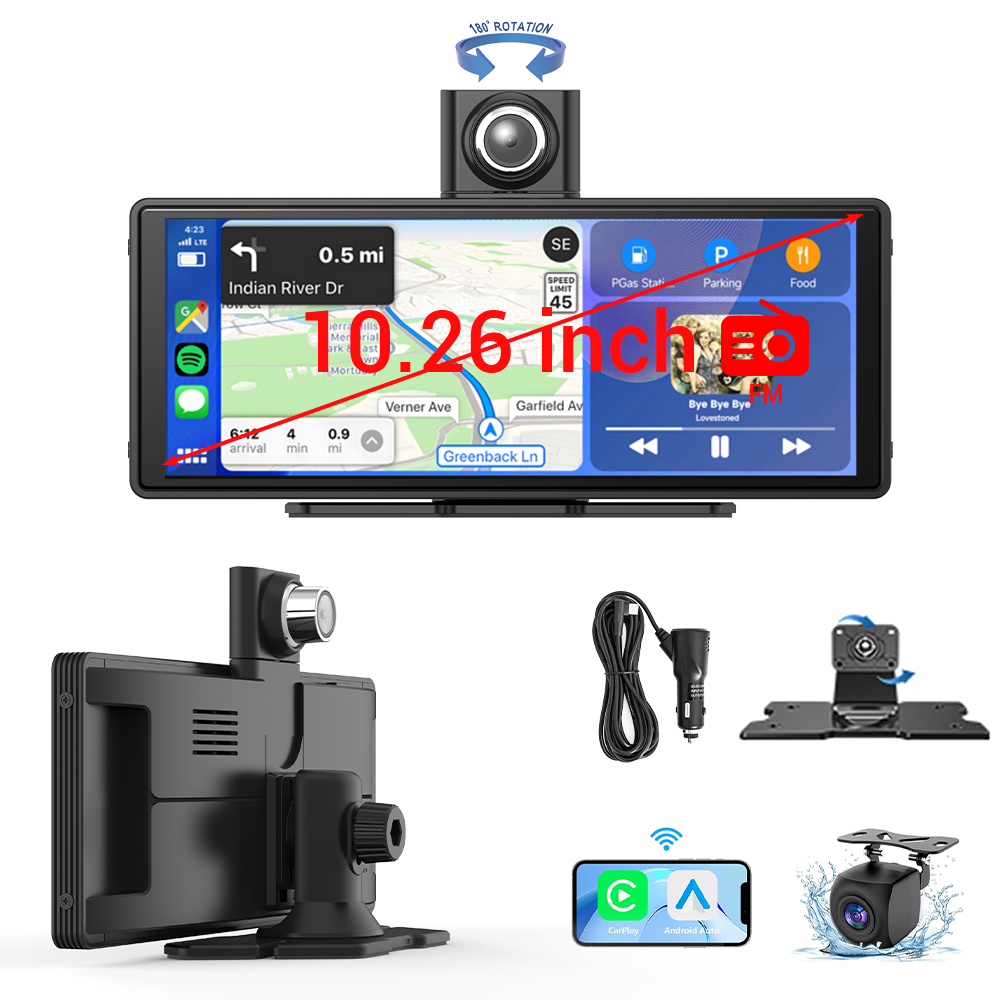 Видеорегистратор CarPlay с дву – обзор и цена Car Dash Cam