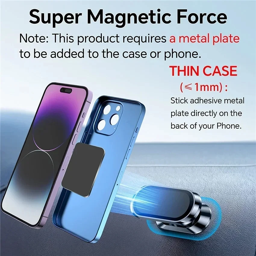 360 °   Магнитный держатель дл – обзор и цена Car Phone Holder Magnetic