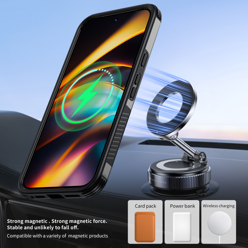 Мягкий TPU + жесткий PC для ма – обзор и цена Car Phone Holder Magnetic