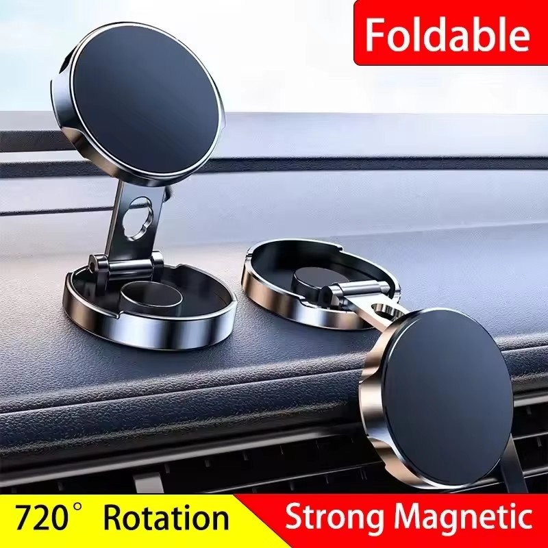 Круглый складной магнитный дер – обзор и цена Car Phone Holder Magnetic